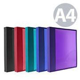 CARPETA A4 2 ANILLAS 16MM SUPRA PP COLORES SURTIDOS | 1 UNIDADES | (FRAGA)